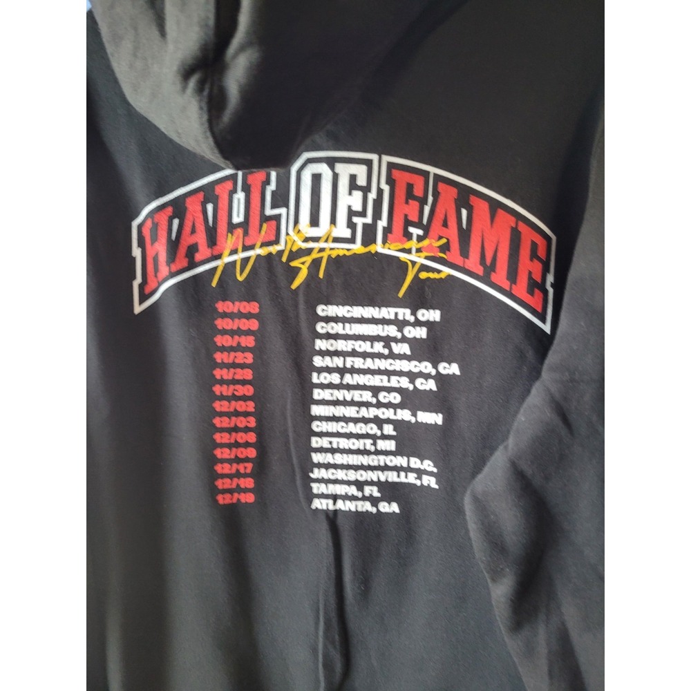 Polo G Capalot Hoodie The Goat Hall Of Fame tour Size SMALL Streetwear - Picture 7 of 11